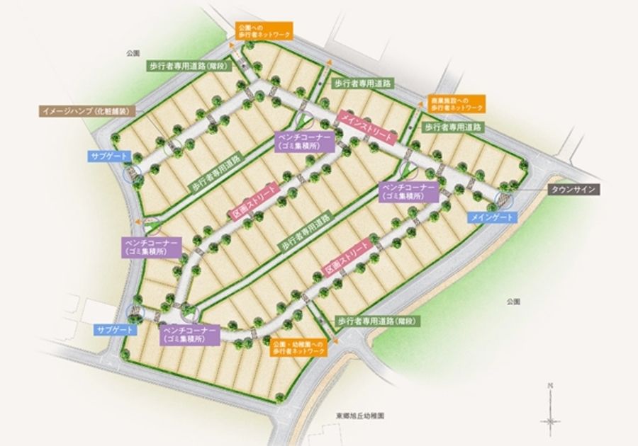 For Good 東郷桜の丘(建築条件付宅地分譲)