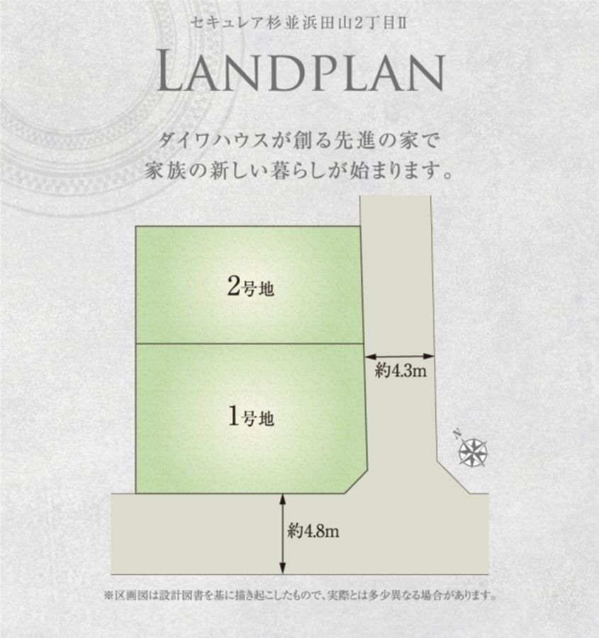 セキュレア杉並浜田山2丁目II (建築条件付宅地分譲)