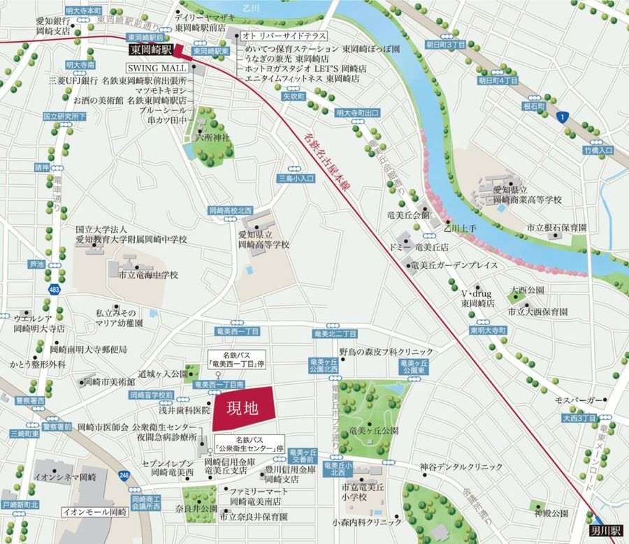 【パナソニック ホームズ】プレディアステージ岡崎竜美の丘(建築条件付)