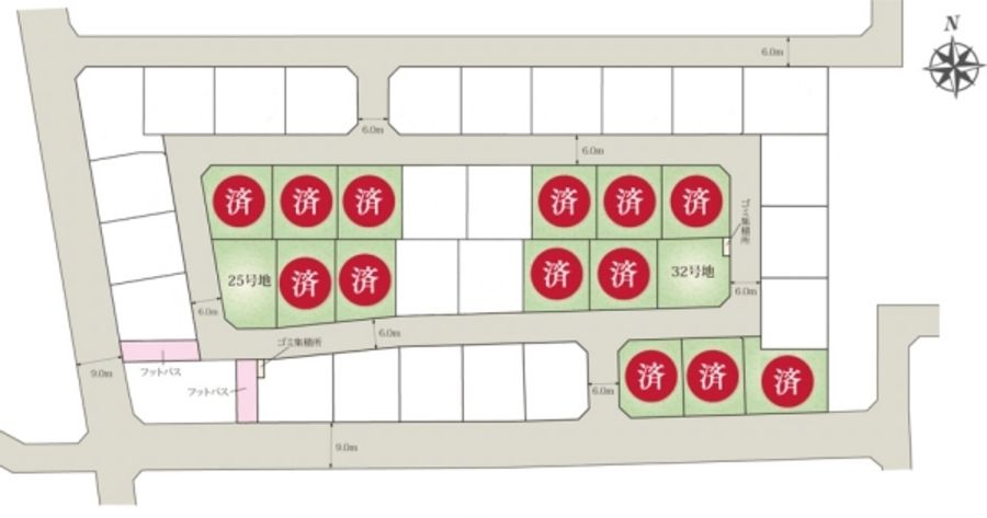 セキュレアつくばみどりの ~Happiness Garden~(建築条件付宅地分譲)