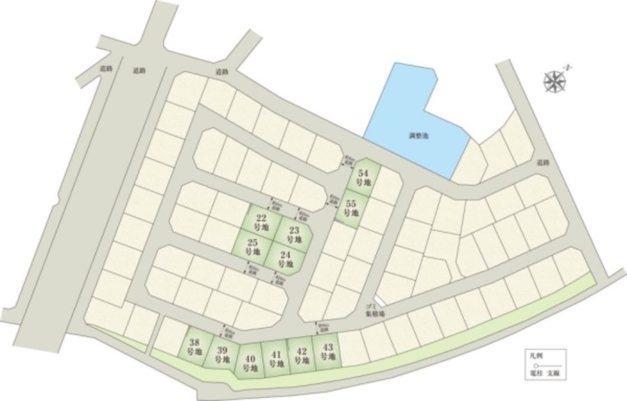 サンズテラス長谷イースト (建築条件付宅地分譲)