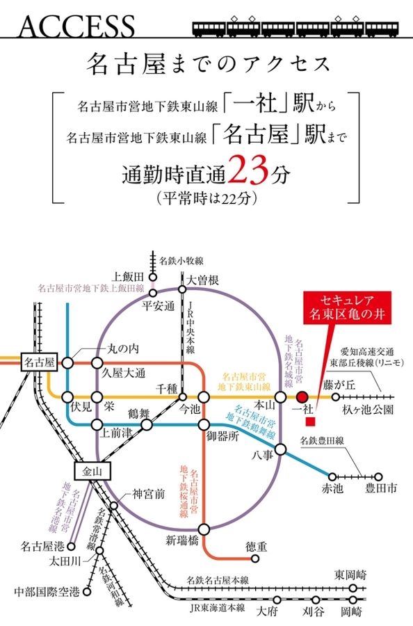 セキュレア名東区亀の井 (分譲宅地)