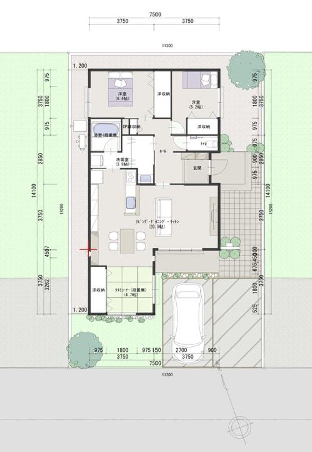 パークナードテラス陶都の杜Ⅲ(建築条件付)