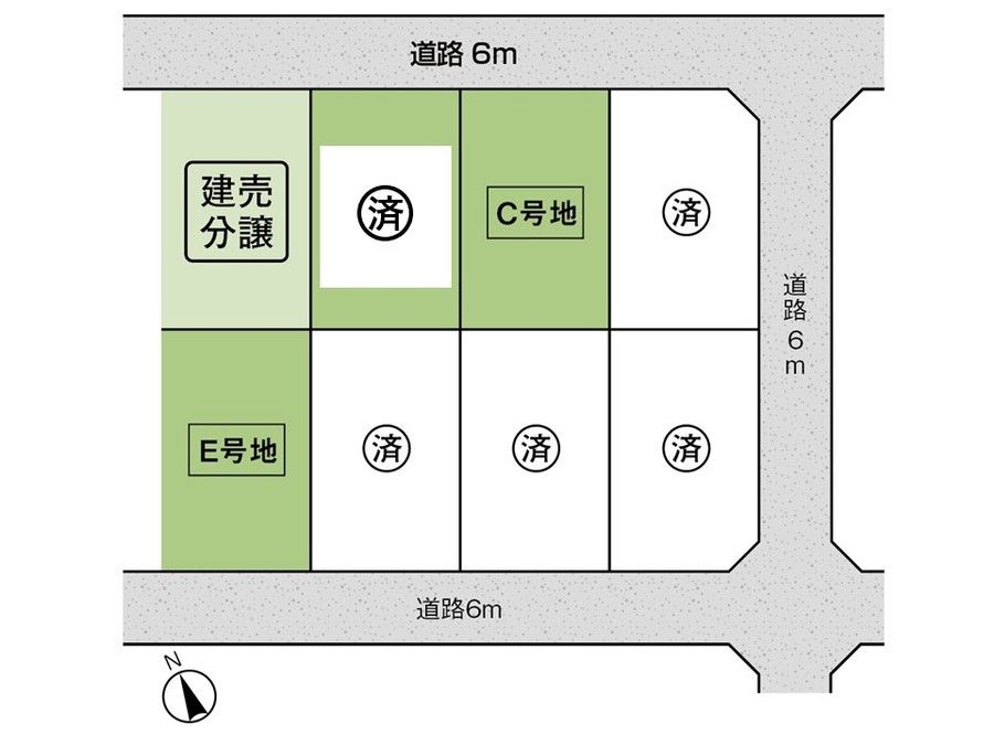 パークナードテラス陶都の杜Ⅲ(建築条件付)