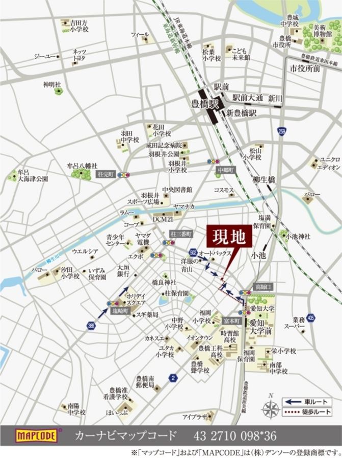 まちなかジーヴォ豊橋柱一番町 (分譲住宅)