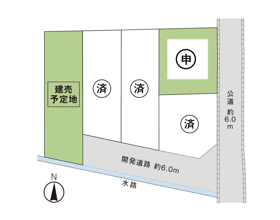 パークナードテラス蘇原野口町(建築条件付)
