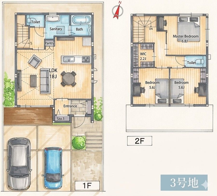 【トヨタホーム】グランティーク南本地ヶ原4棟
