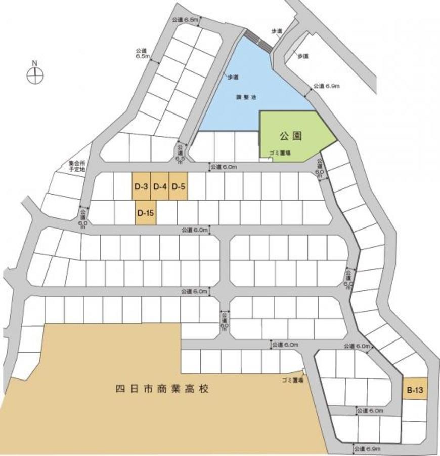 見晴らしの街 四日市市尾平町