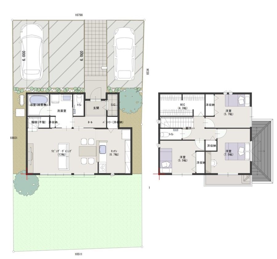 パークナードテラス可児市下恵土Ⅱ(建築条件付)
