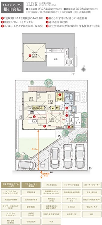 まちなかジーヴォ掛川宮脇(分譲住宅)