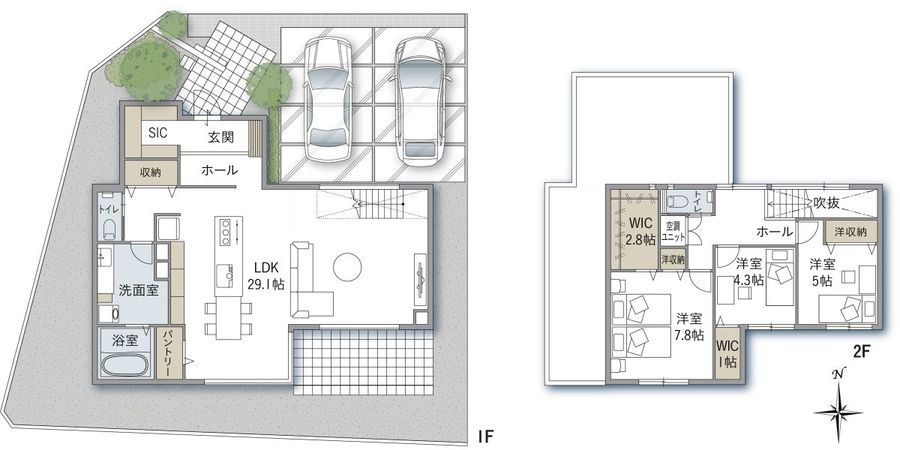 パークナードテラス箕面市箕面2丁目IIヒルズ(建築条件付)