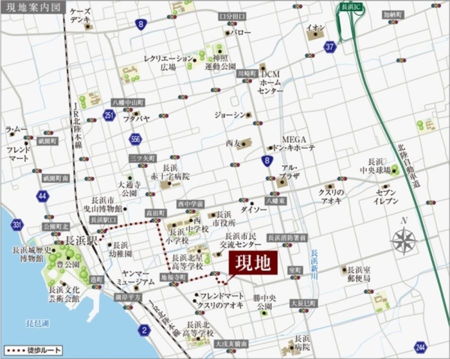 セキュレア長浜地福寺町(建築条件付宅地分譲)