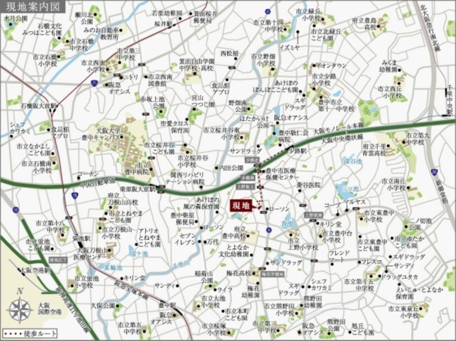 セキュレア豊中市上野西(分譲住宅)