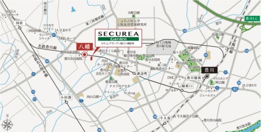 セキュレアガーデン豊川八幡駅南 (建築条件付宅地分譲)
