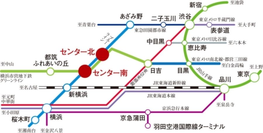 セキュレア横濱センター北IX BREEZIA HILL (分譲住宅)