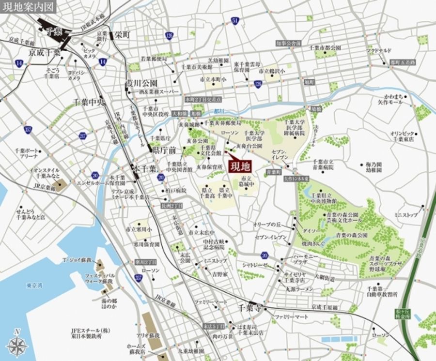 セキュレア亥鼻公園~文化の森~ (分譲住宅)