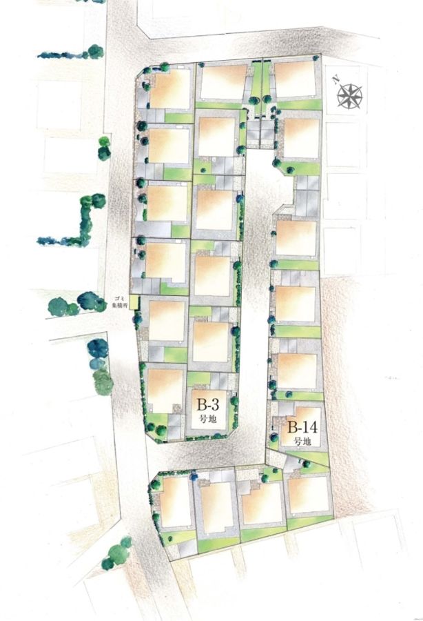 セキュレア横濱いずみ中央 AIR SPRINGS (B-3号地・B-14号地)(分譲住宅)