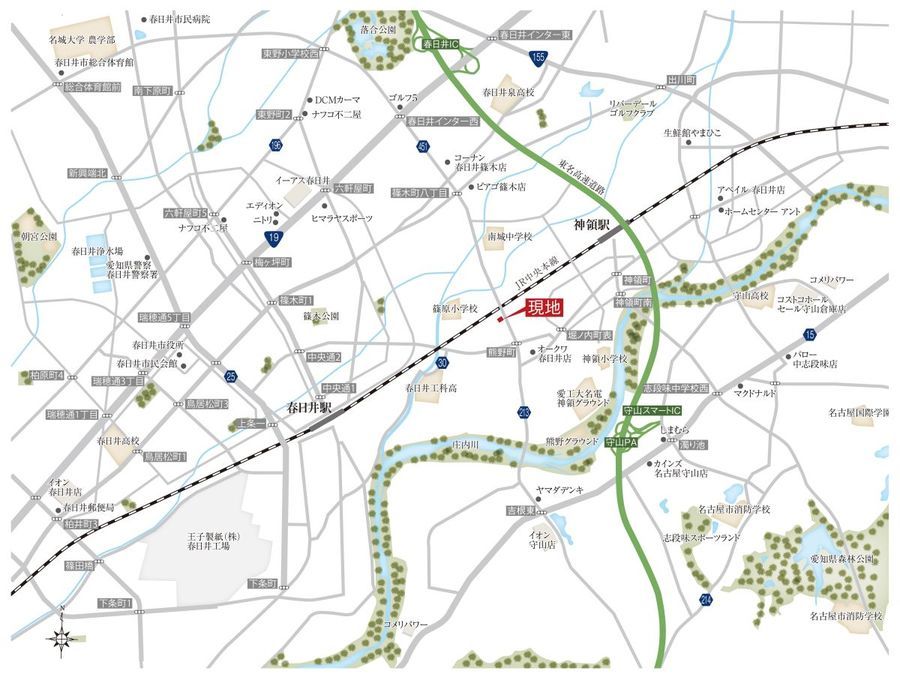 春日井市熊野町(建築条件付)