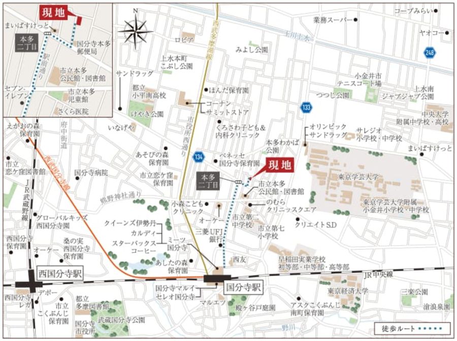 コモンステージ国分寺本多