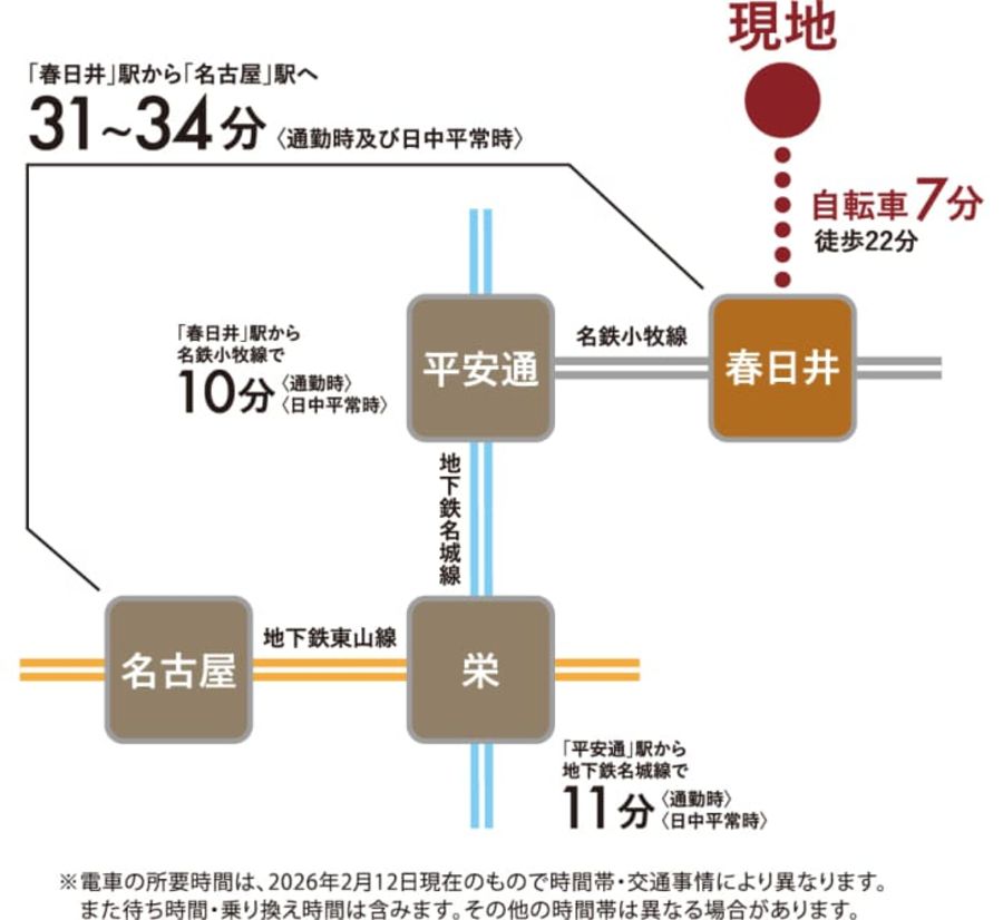 春日井市前並町分譲地