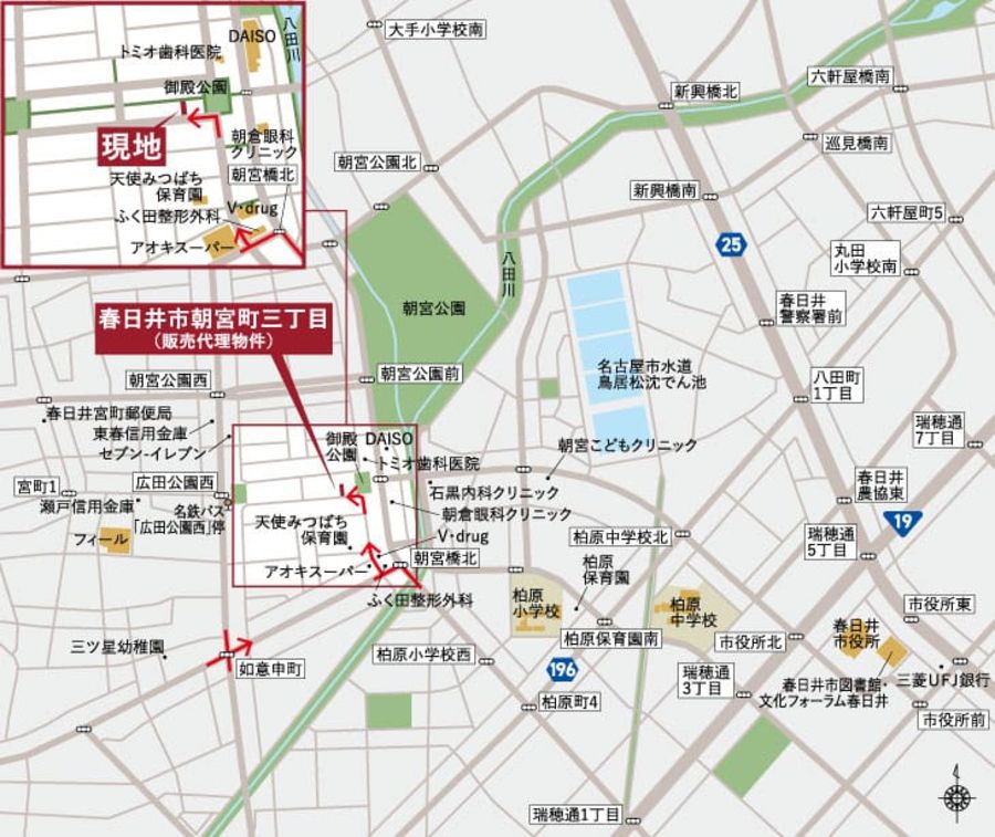 春日井市前並町分譲地