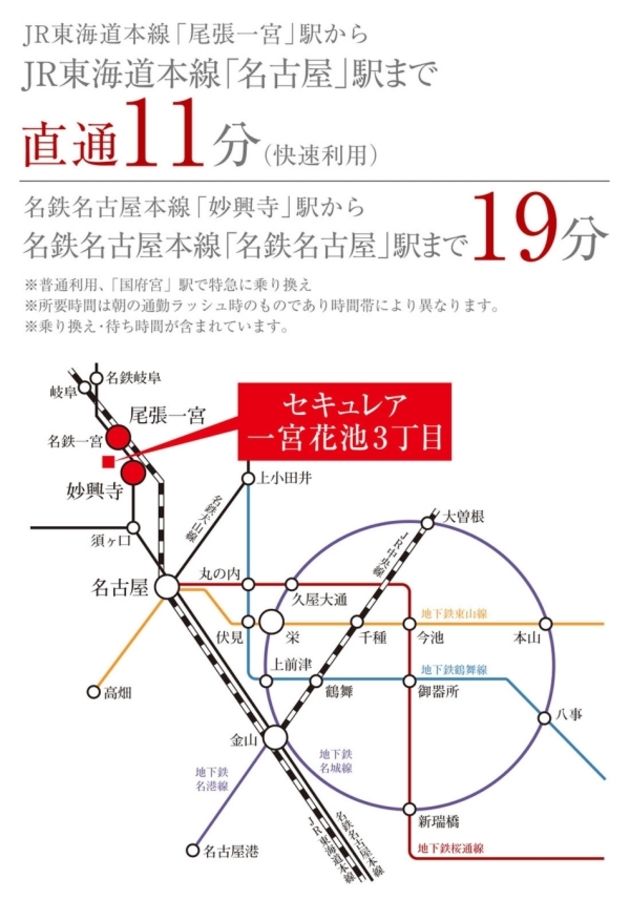 セキュレア一宮花池3丁目 (建築条件付宅地分譲)