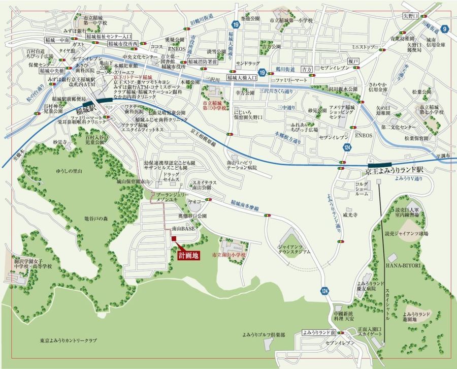 パークナードテラス稲城南山SHINKA