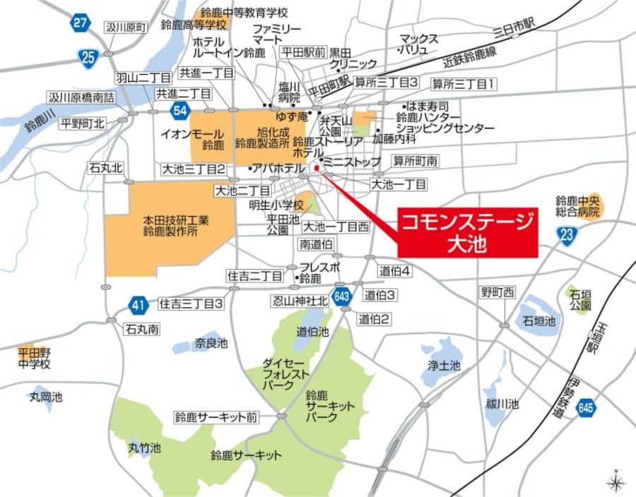 コモンステージ大池