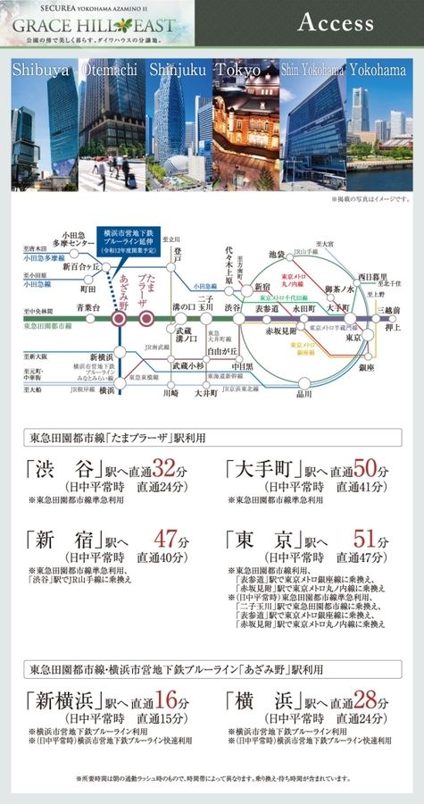セキュレア横濱あざみ野II GRACE HILL EAST (分譲住宅)