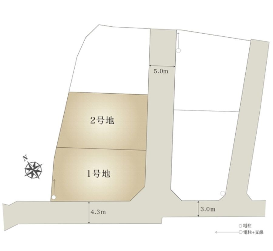 セキュレア篠原(1号地・2号地) (分譲住宅)