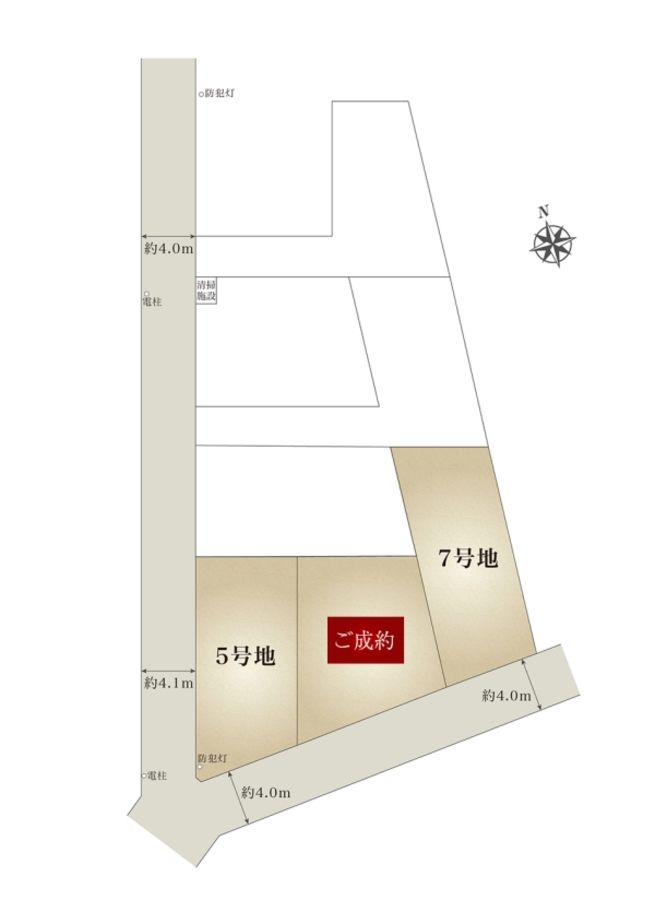 セキュレア北区日進町 (建築条件付宅地分譲)