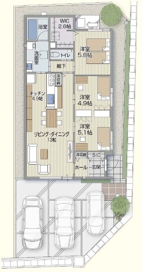 パークナードテラス鵜沼各務原