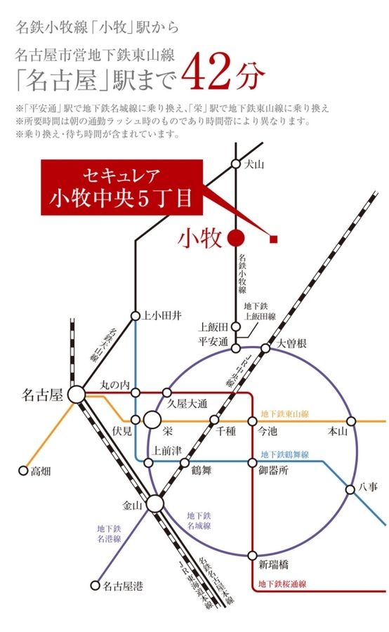 セキュレア小牧中央5丁目(分譲住宅)