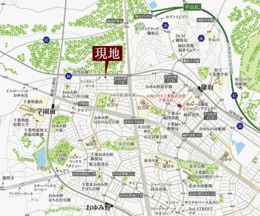 セキュレアおゆみ野はるのみち公園III (建築条件付宅地分譲)