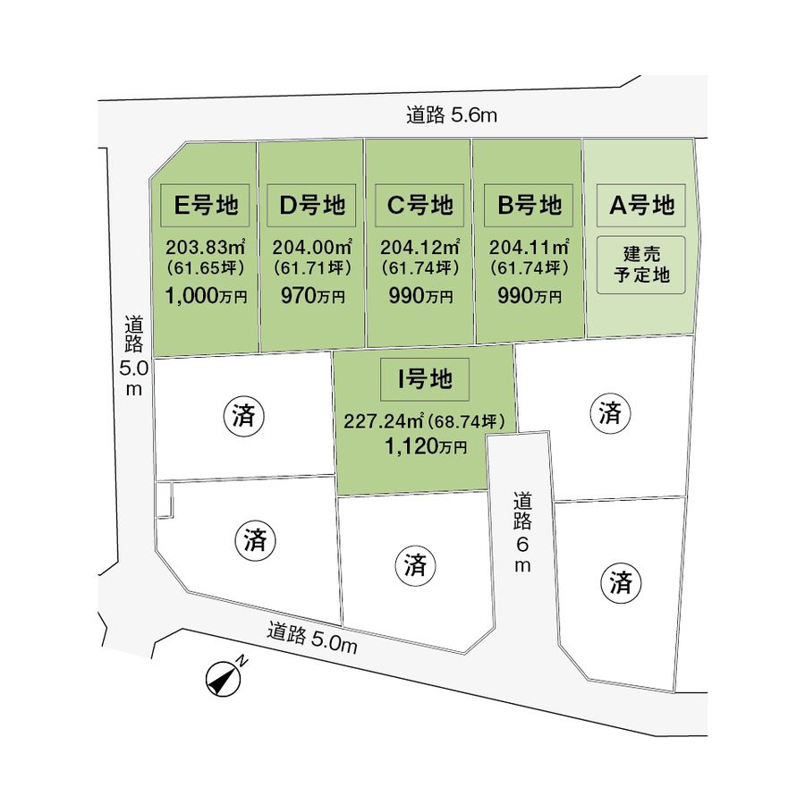 パークナードテラス可児市下恵土Ⅱ(建築条件付)