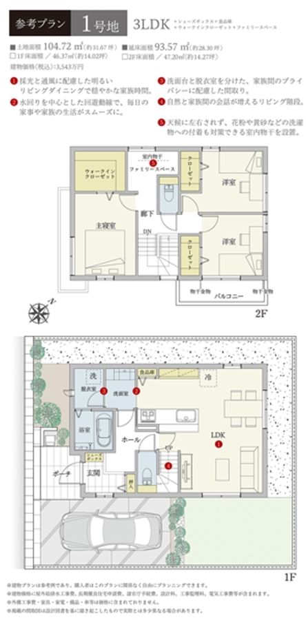セキュレア東大沢1丁目III (建築条件付宅地分譲)