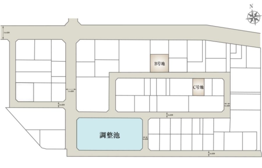 牧之原市東萩間(建築条件付宅地分譲)