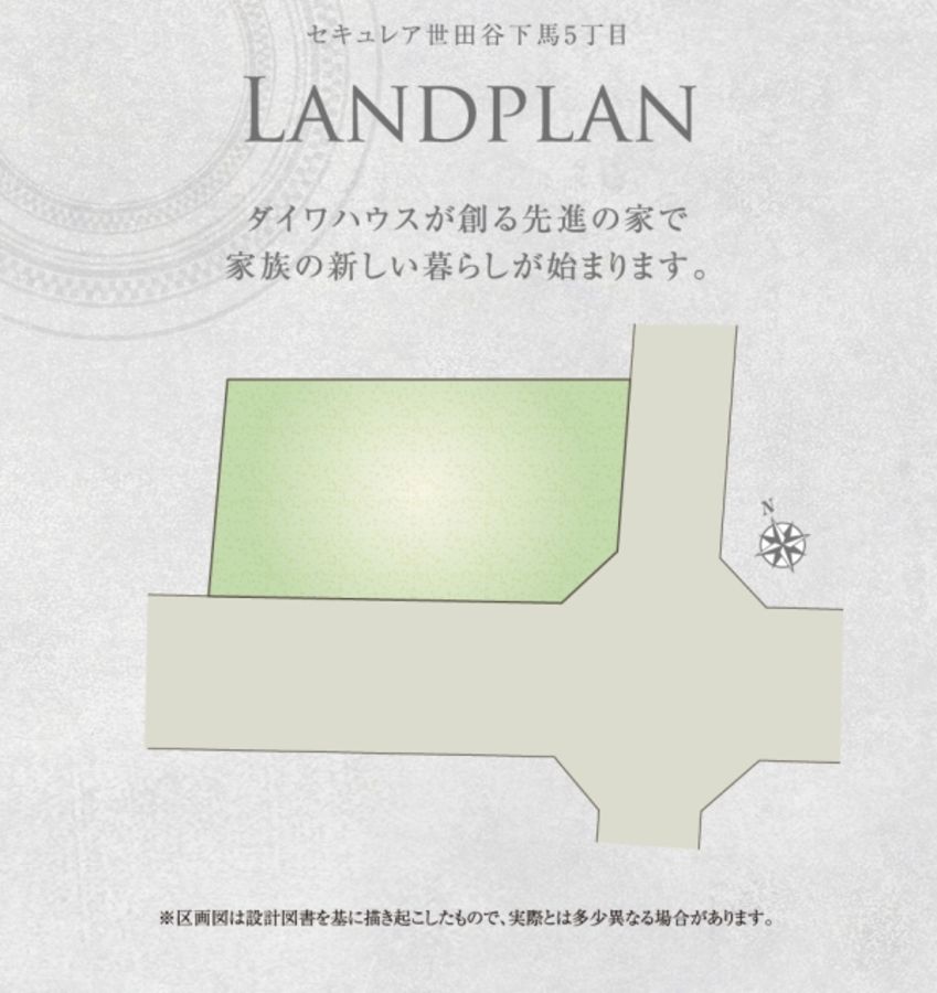 セキュレア世田谷下馬5丁目　(建築条件付宅地分譲)