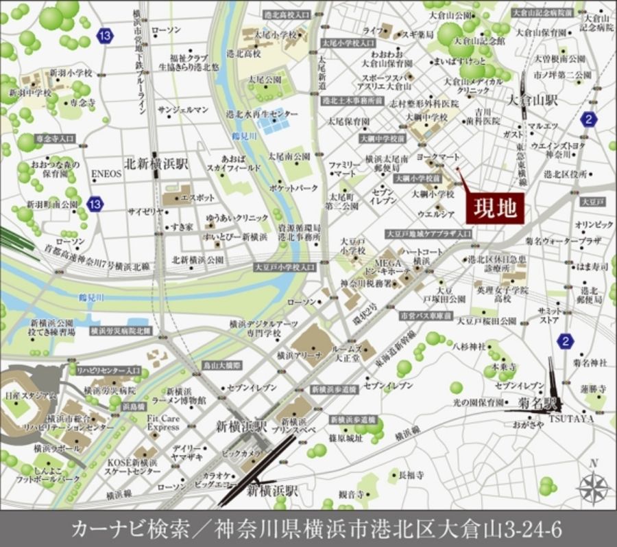セキュレア横濱大倉山3丁目　(分譲住宅)