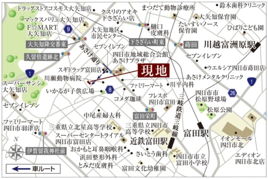 茂福分譲地 (建築条件付宅地分譲)