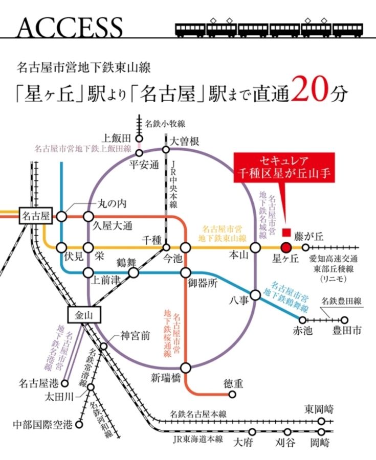 セキュレア千種区星が丘山手　(建築条件付宅地分譲)