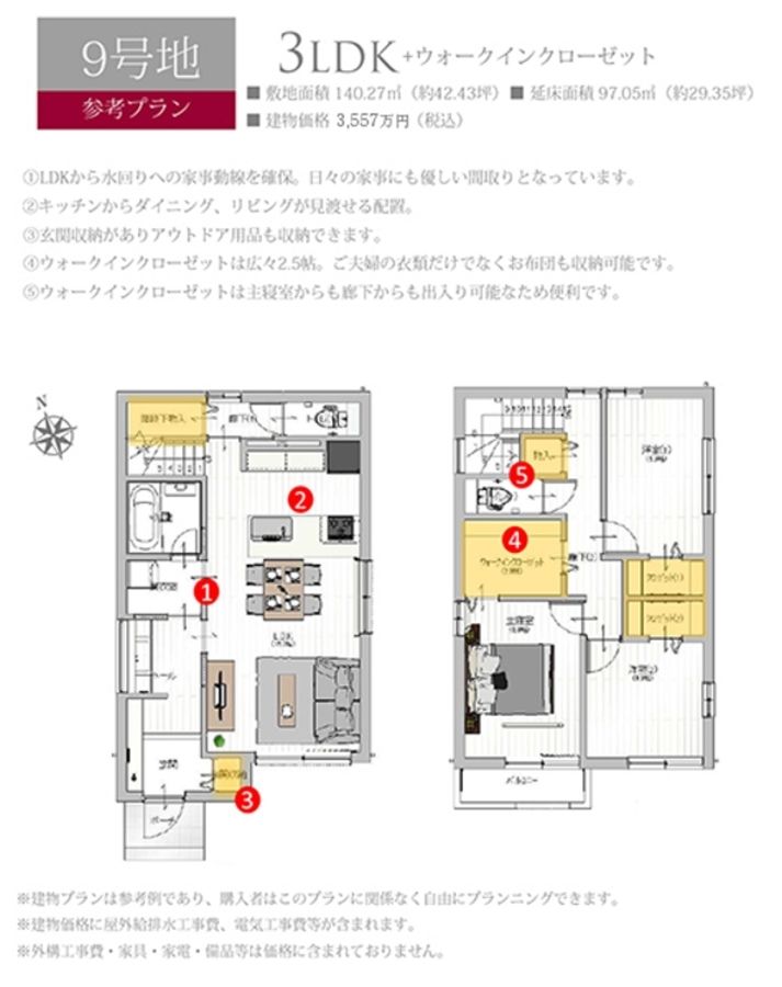 セキュレア一宮松降 (建築条件付宅地分譲)