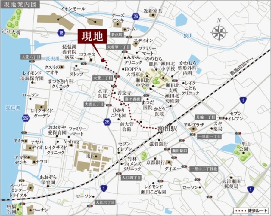 セキュレア大津大萱7丁目(分譲住宅)