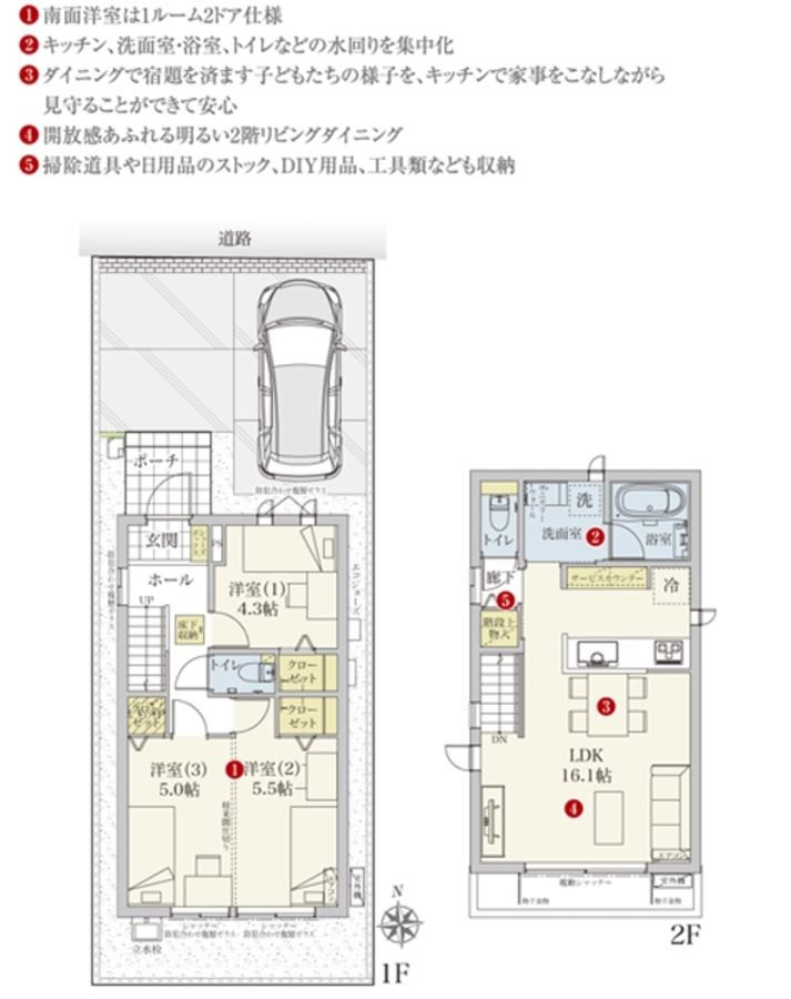 セキュレア厚木旭町III　(分譲住宅)