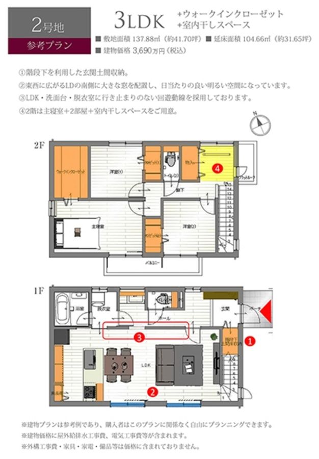 セキュレア一宮花池3丁目 (建築条件付宅地分譲)