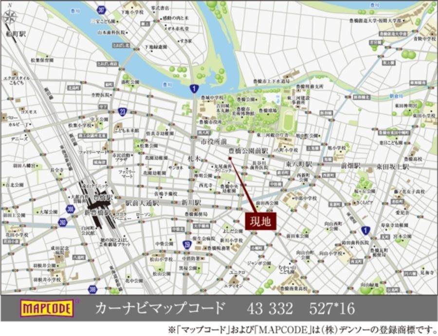まちなかジーヴォ豊橋曲尺手町(分譲住宅)