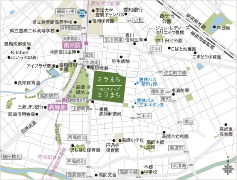 コモンステージ ミラまち　さくらステージ
