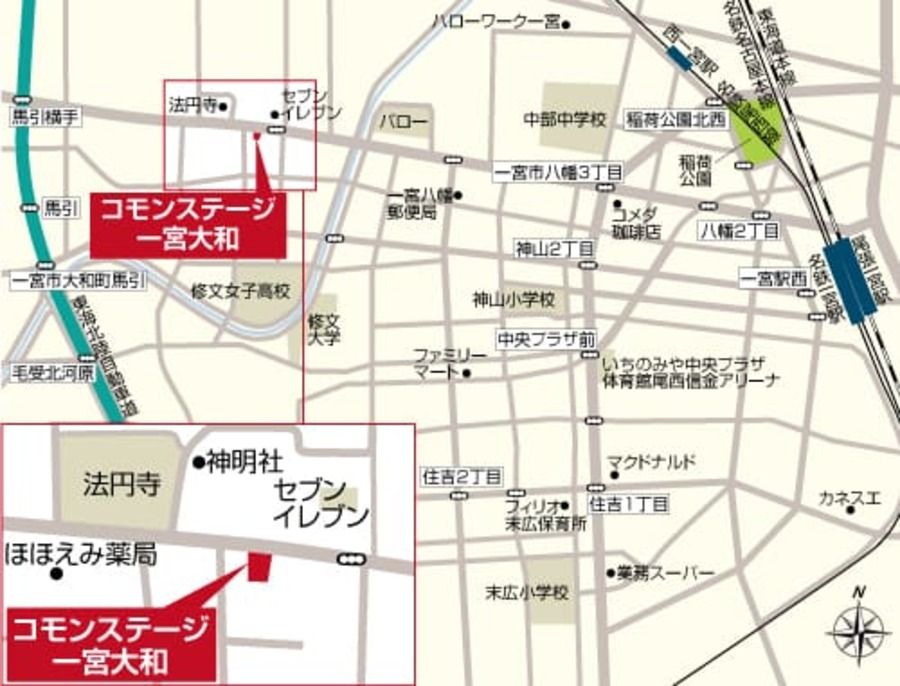 コモンステージ一宮大和