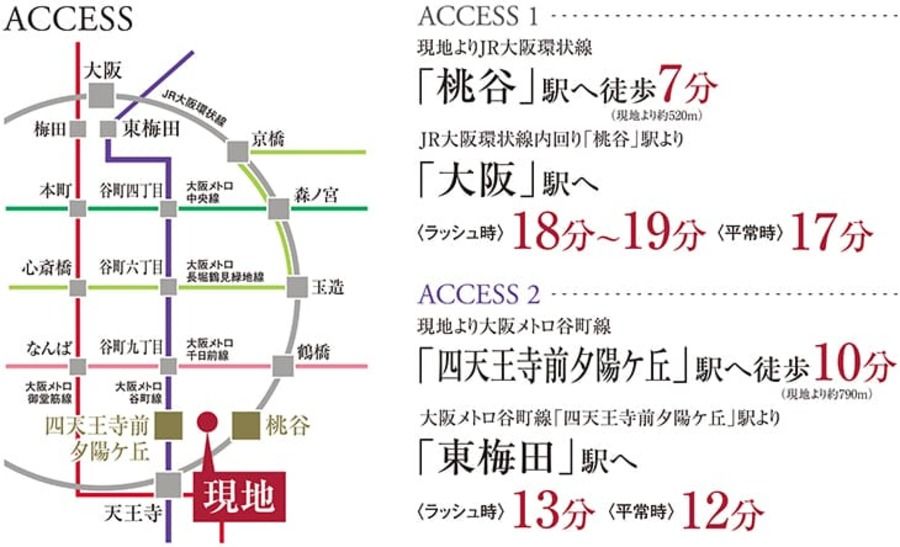 コモンステージ天王寺区真法院町Ⅱ