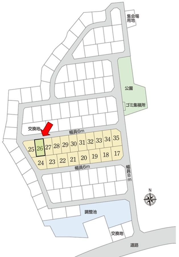 袋井市久能　分譲地（建築条件付）